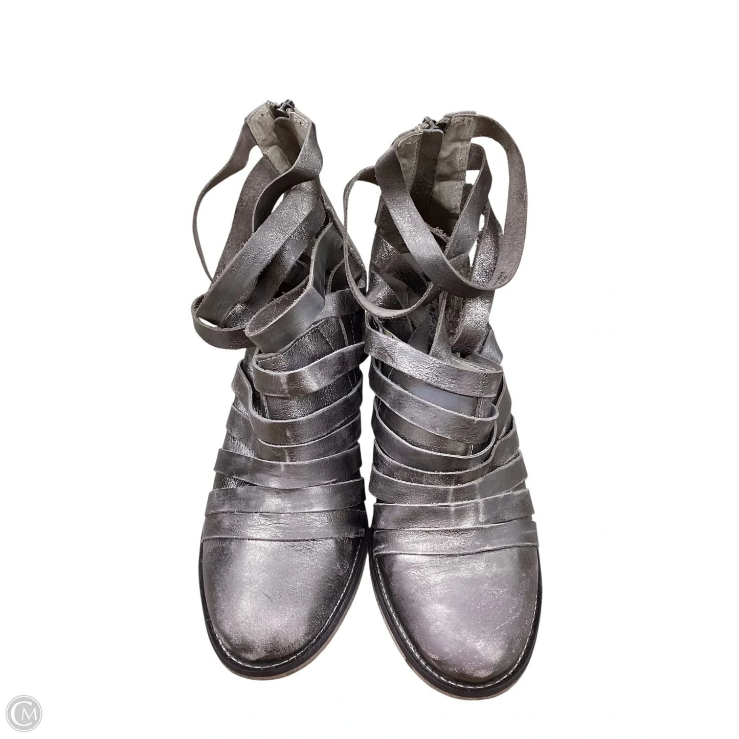 Boots Leather By Free People In Brown, Size: 7.5
