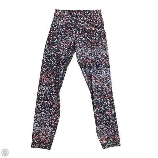Athletic Leggings By Lululemon In Multi-colored, Size: 6