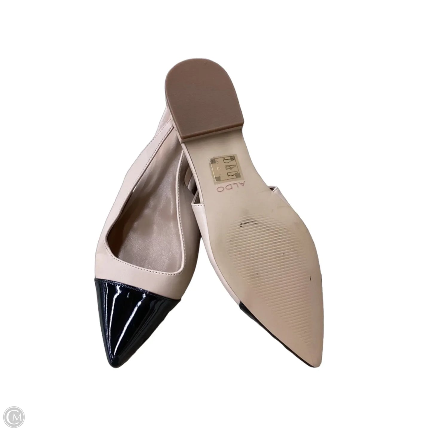 Shoes Flats By Aldo In Black & Brown, Size: 7