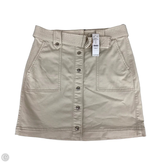 Skirt Mini & Short By White House Black Market In Beige, Size: 4