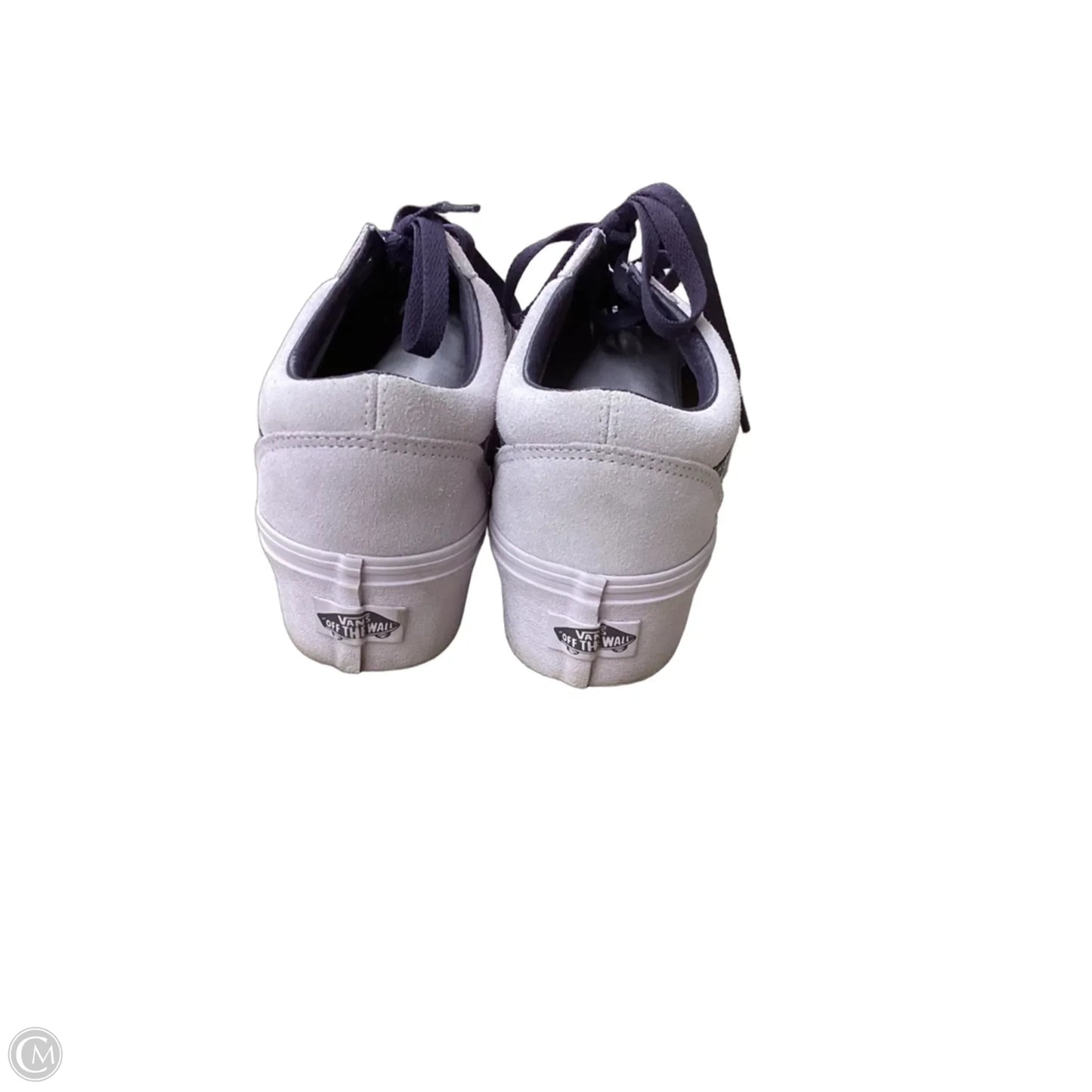 Shoes Sneakers Platform By Vans In Purple, Size: 8