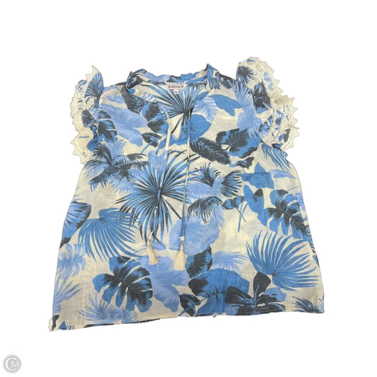 Top Sleeveless By Nanette By Nanette Lepore In Blue, Size: L