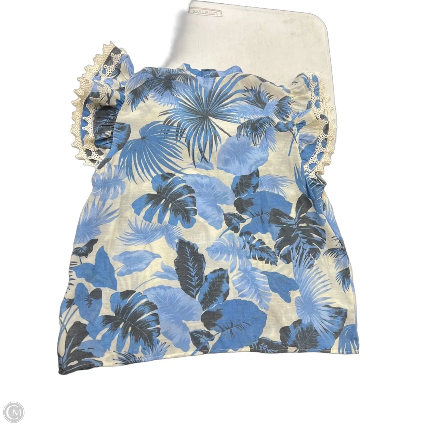 Top Sleeveless By Nanette By Nanette Lepore In Blue, Size: L