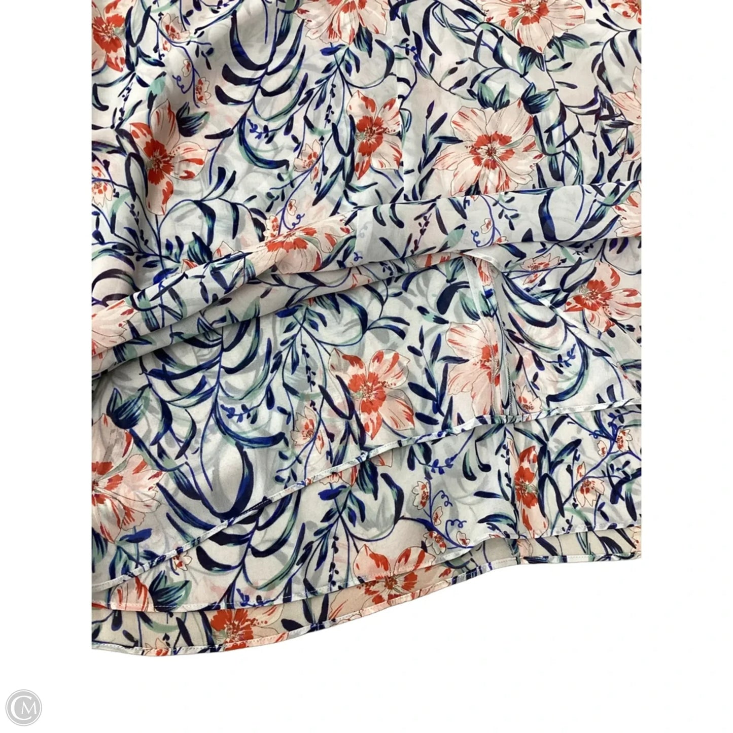 Blouse Sleeveless By Cabi In Floral Print, Size: Xl