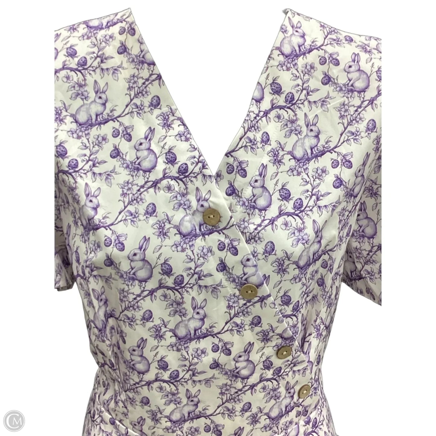 Dress Casual Midi By Clothes Mentor In Purple, Size: Xxl