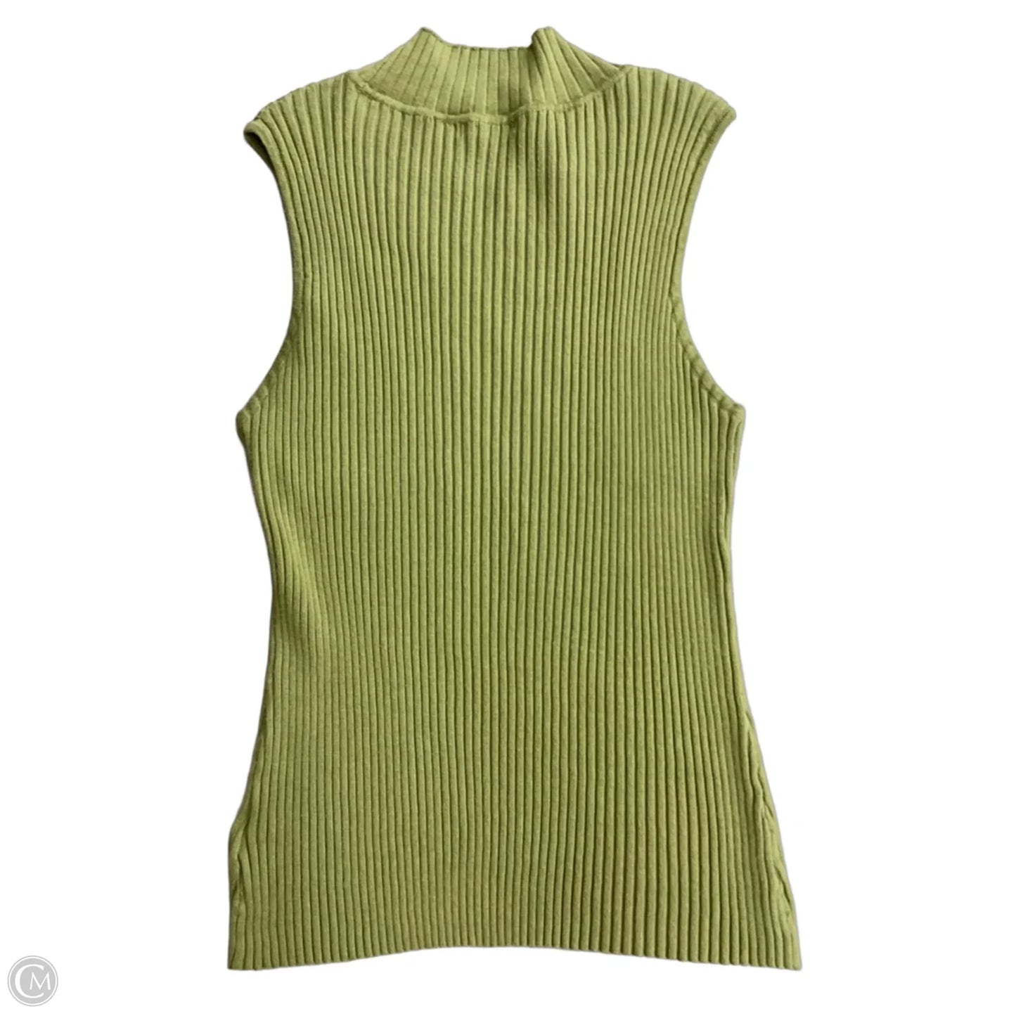 Top Sleeveless By Ophelia Roe In Green, Size: Xl