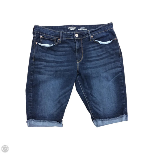 Shorts By Denizen By Levis In Blue Denim, Size: 16