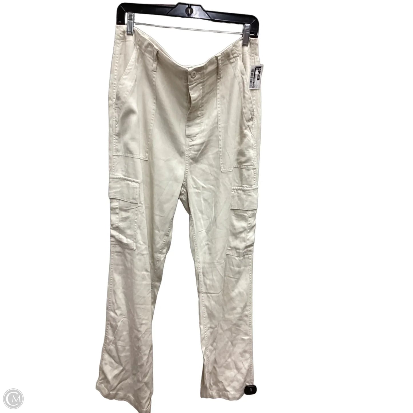 Pants Cargo & Utility By Velvet Heart In Cream, Size: L