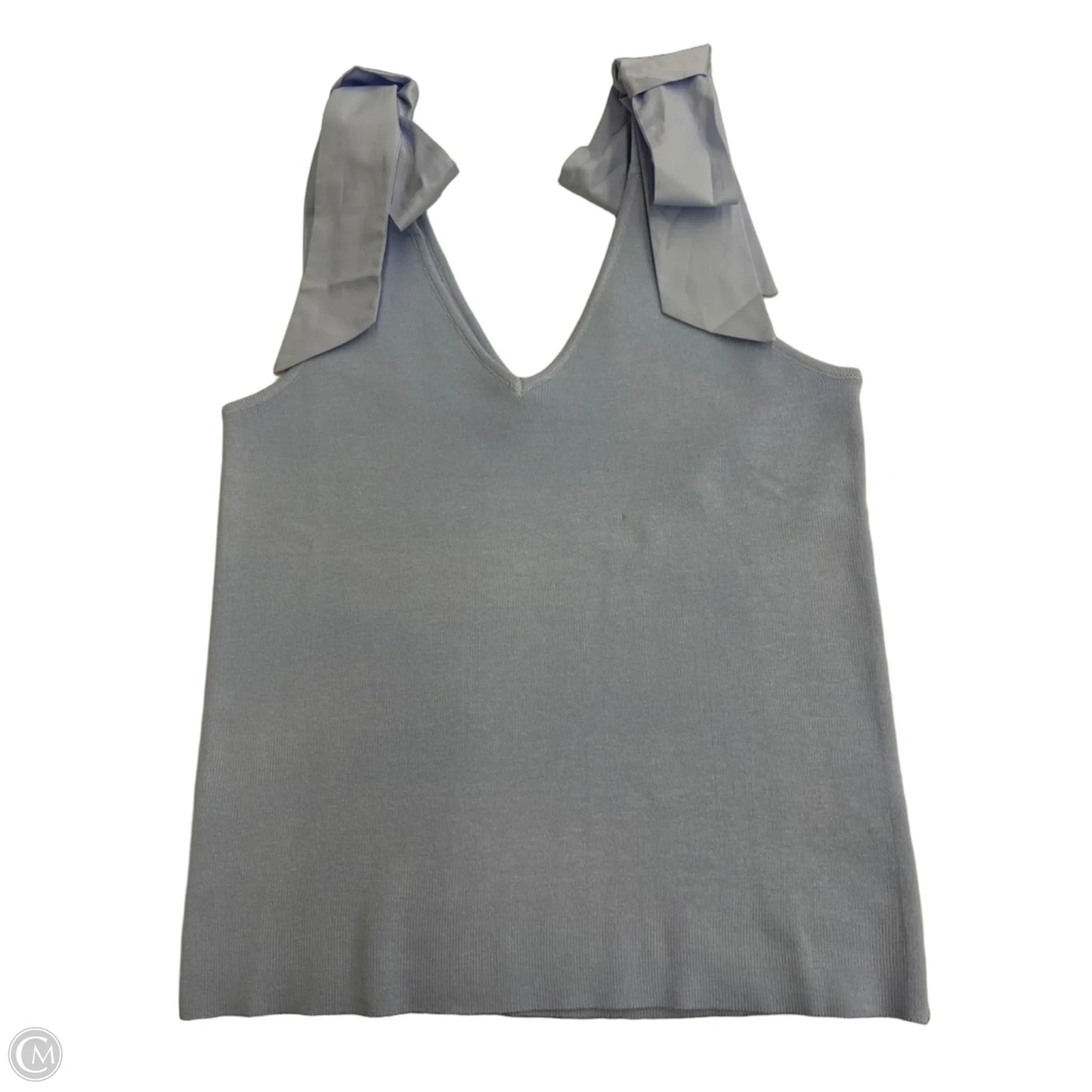 Top Sleeveless By Clothes Mentor In Blue, Size: L