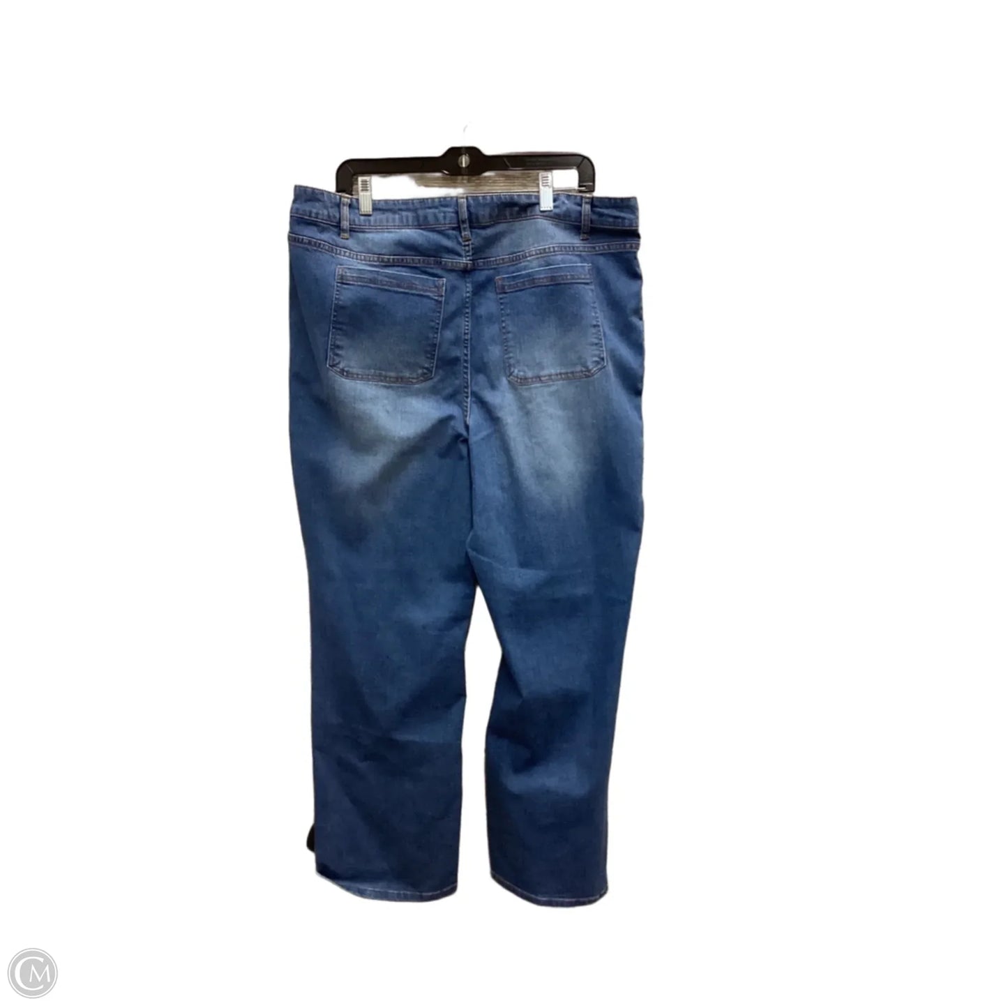 Jeans Straight By Daily Thread In Blue Denim, Size: 18