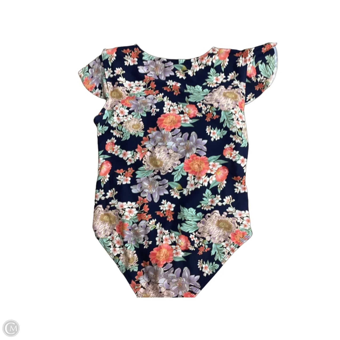 Swimsuit By Clothes Mentor In Floral Print, Size: 2x