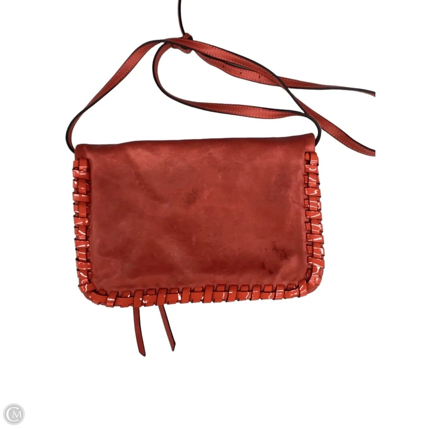 Crossbody Leather By Cmc, Size: Medium