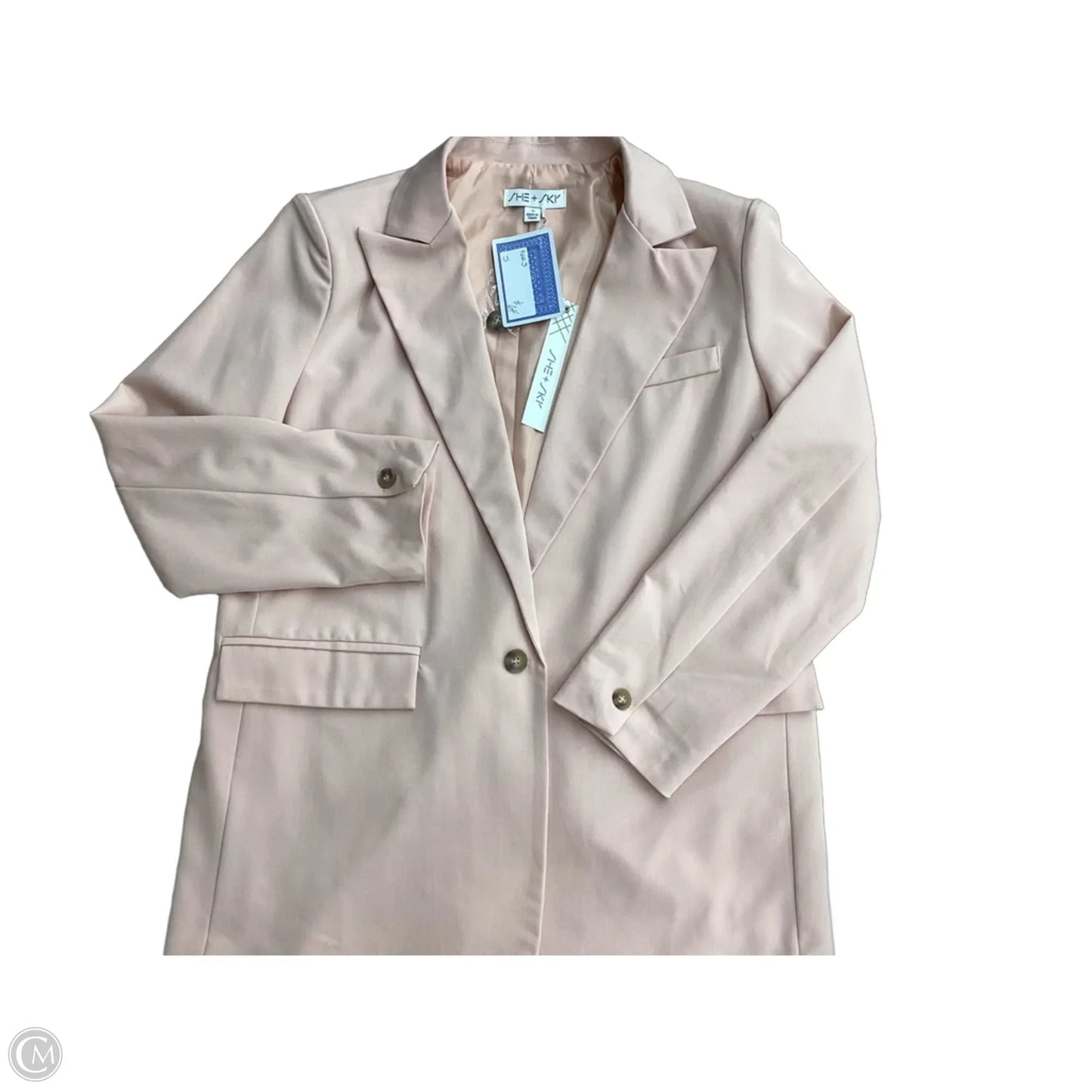 Blazer By She + Sky In Peach, Size: S
