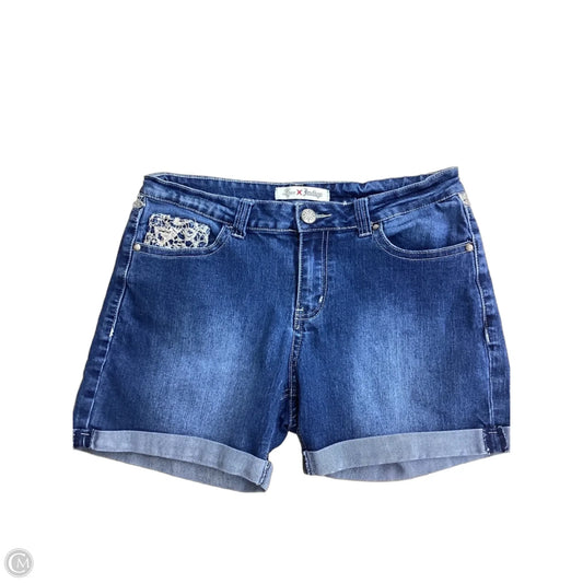 Shorts By Love Indigo In Blue Denim, Size: 12