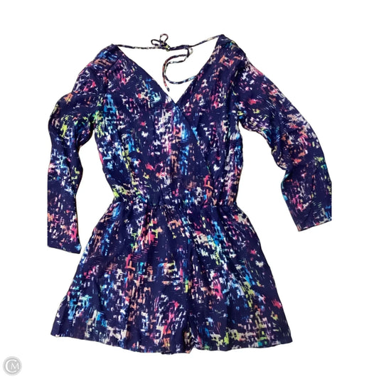 Romper By Clothes Mentor In Navy, Size: S