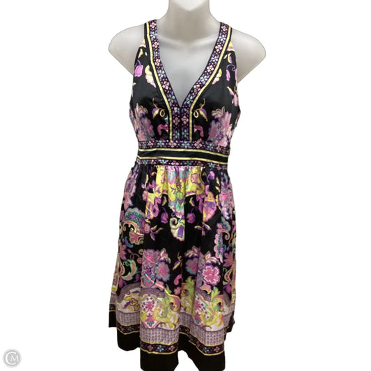 Dress Party Midi By Clothes Mentor In Multi-colored, Size: S