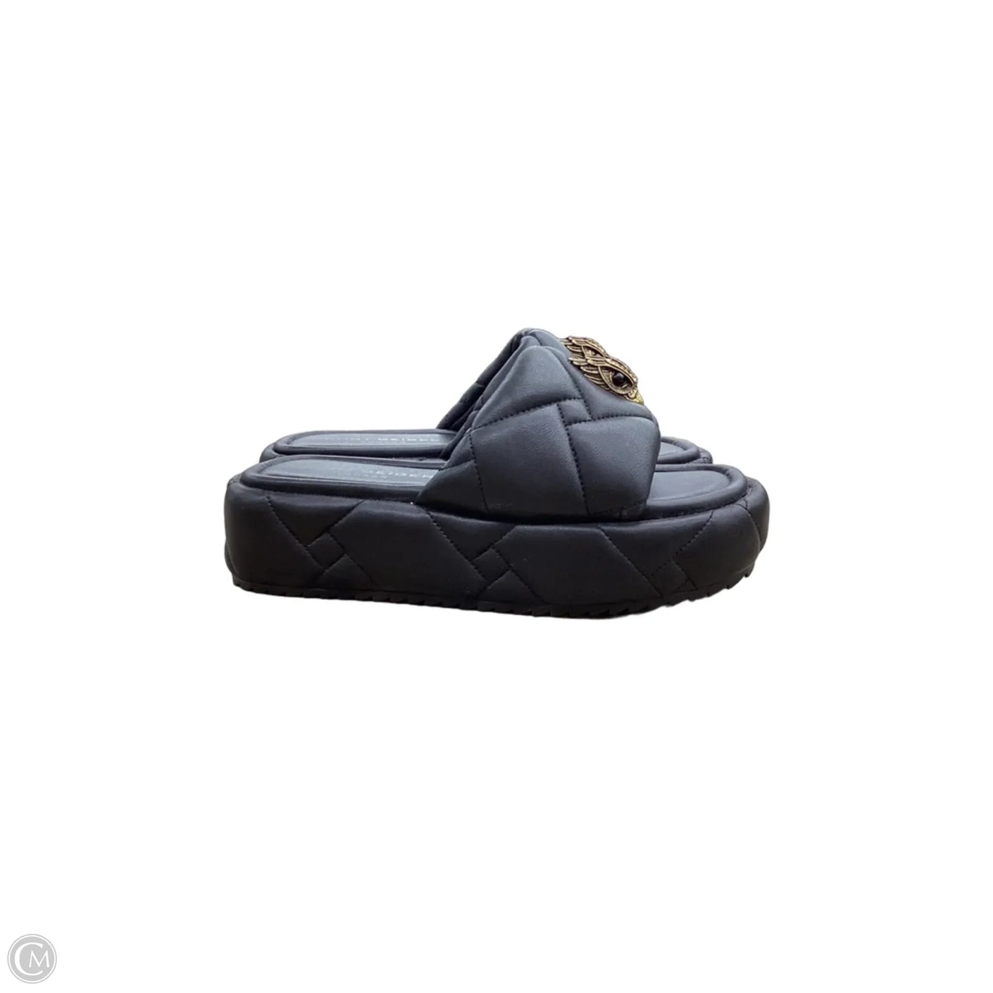 Sandals Designer By Kurt Geiger In Black, Size: 7