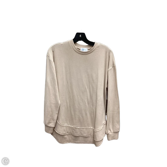 Top Long Sleeve By Clothes Mentor In Beige, Size: Xs