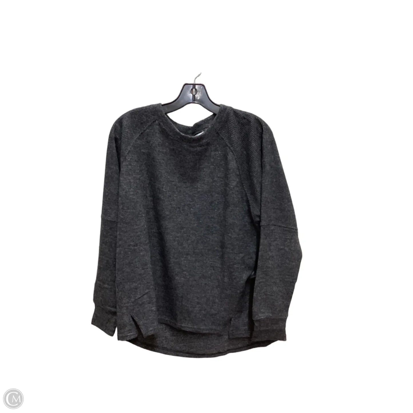 Top Long Sleeve By Clothes Mentor In Grey, Size: M