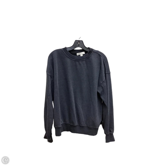 Sweatshirt Crewneck By Rae Mode In Grey, Size: S