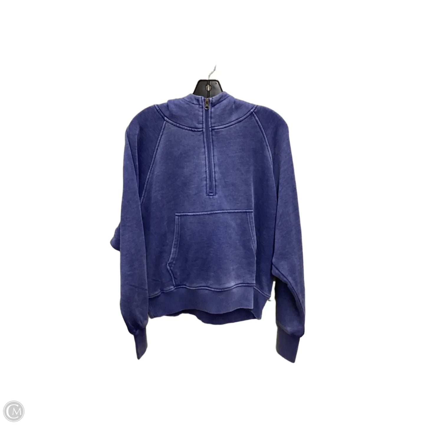 Sweatshirt Hoodie By Clothes Mentor In Blue, Size: M