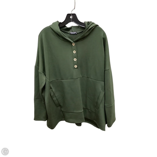 Top Long Sleeve By Heimish Usa In Green, Size: M