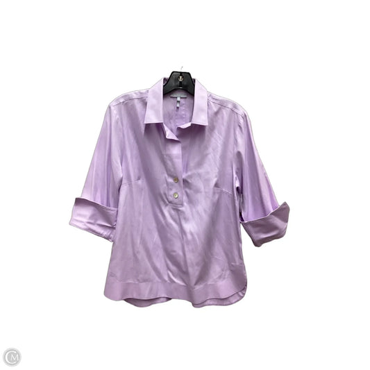 Top Long Sleeve By Clothes Mentor In Purple, Size: S