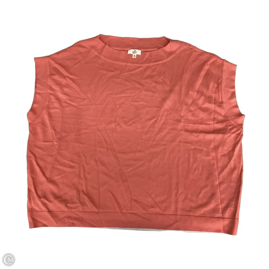 Top Short Sleeve By Entro In Orange, Size: M