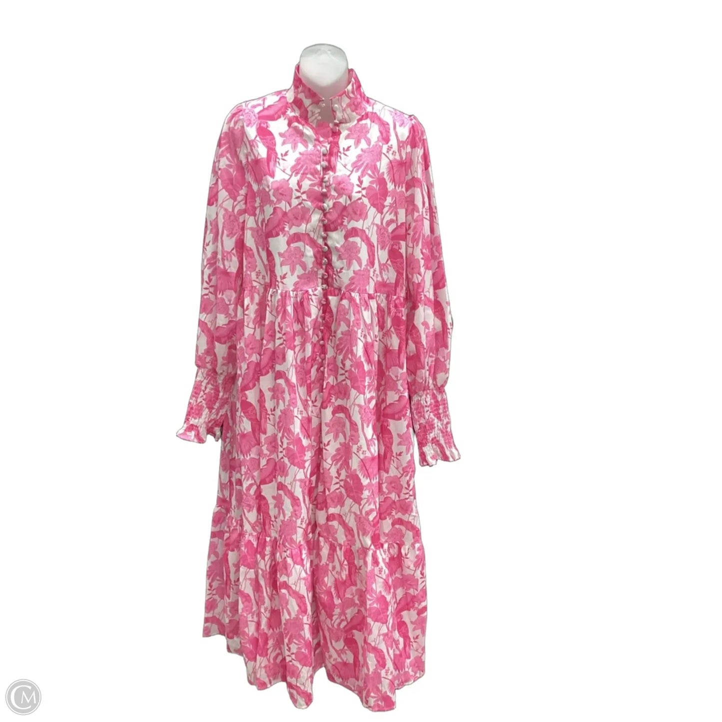 Dress Casual Maxi By Clothes Mentor In Pink, Size: M