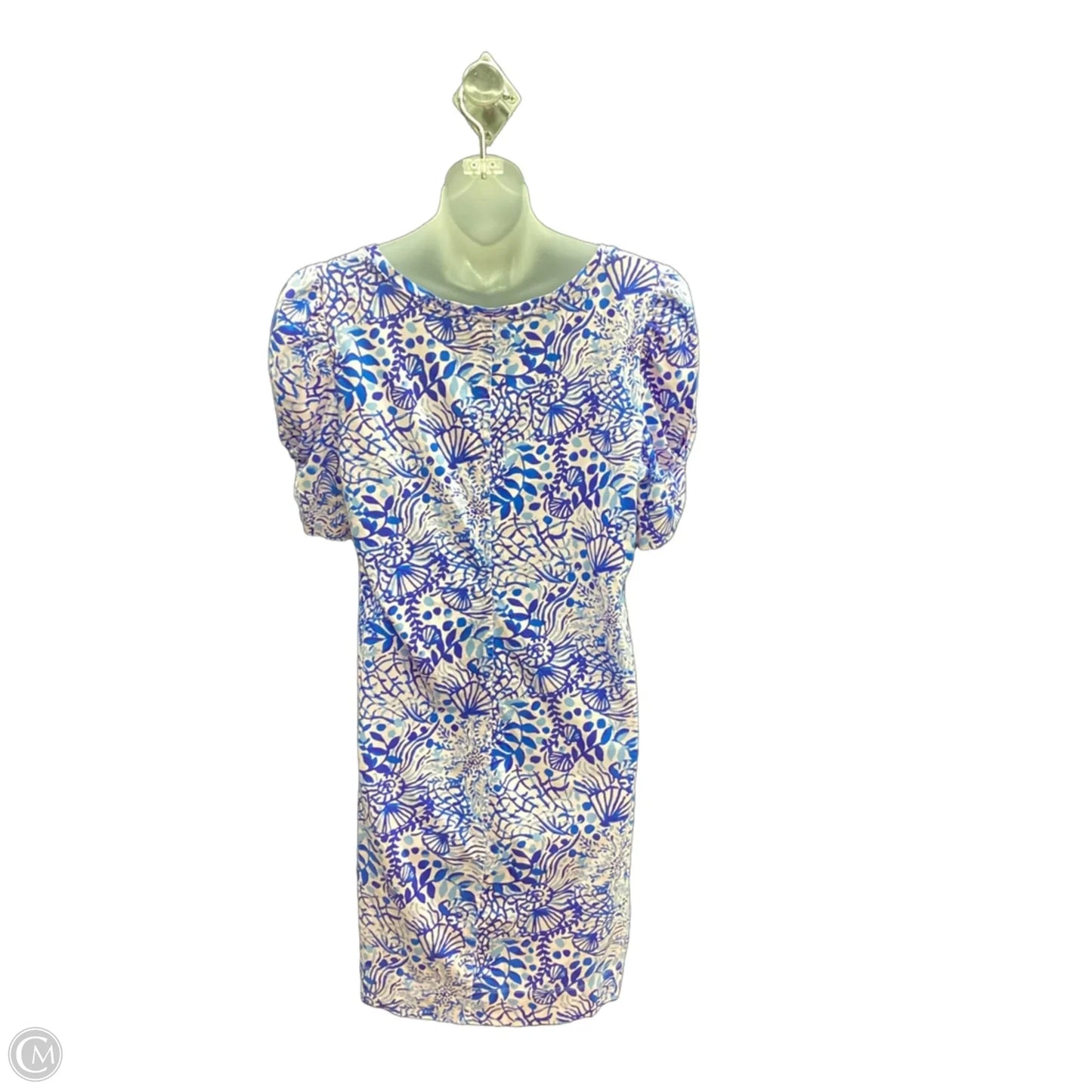 Dress Designer By Lilly Pulitzer In Blue & Pink, Size: Xl