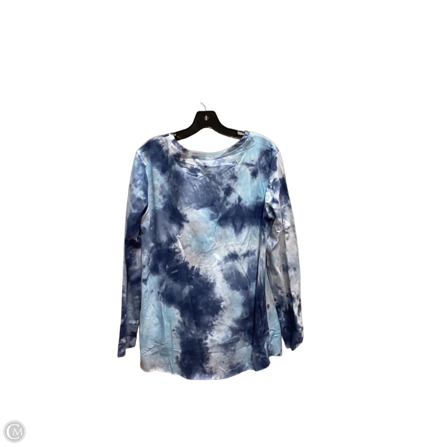 Top Long Sleeve By Umgee In Tie Dye Print, Size: L