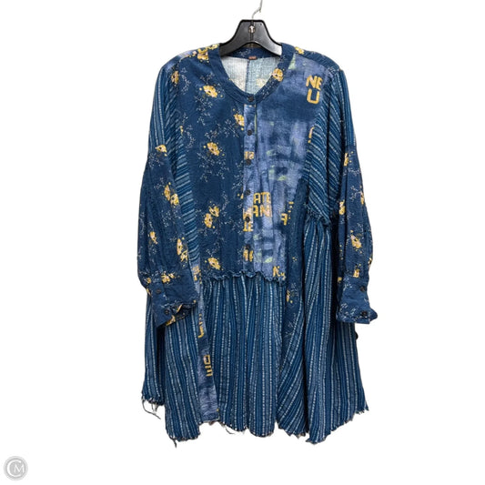 Dress Casual Short By Free People In Blue, Size: Xl