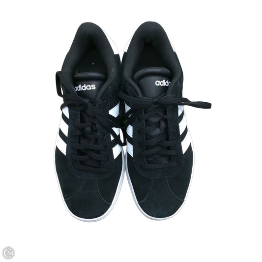 Shoes Sneakers Platform By Adidas In Black & White, Size: 7.5