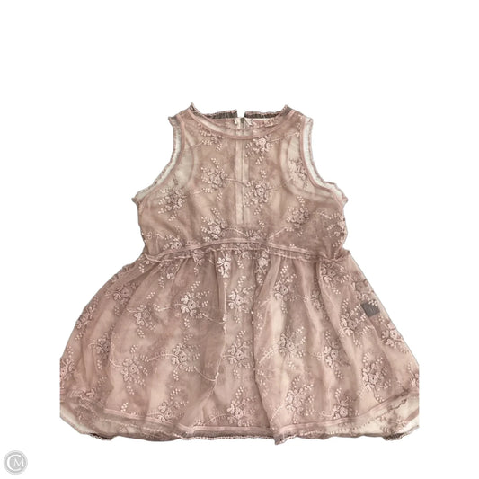 Top Sleeveless By Pol In Pink, Size: M