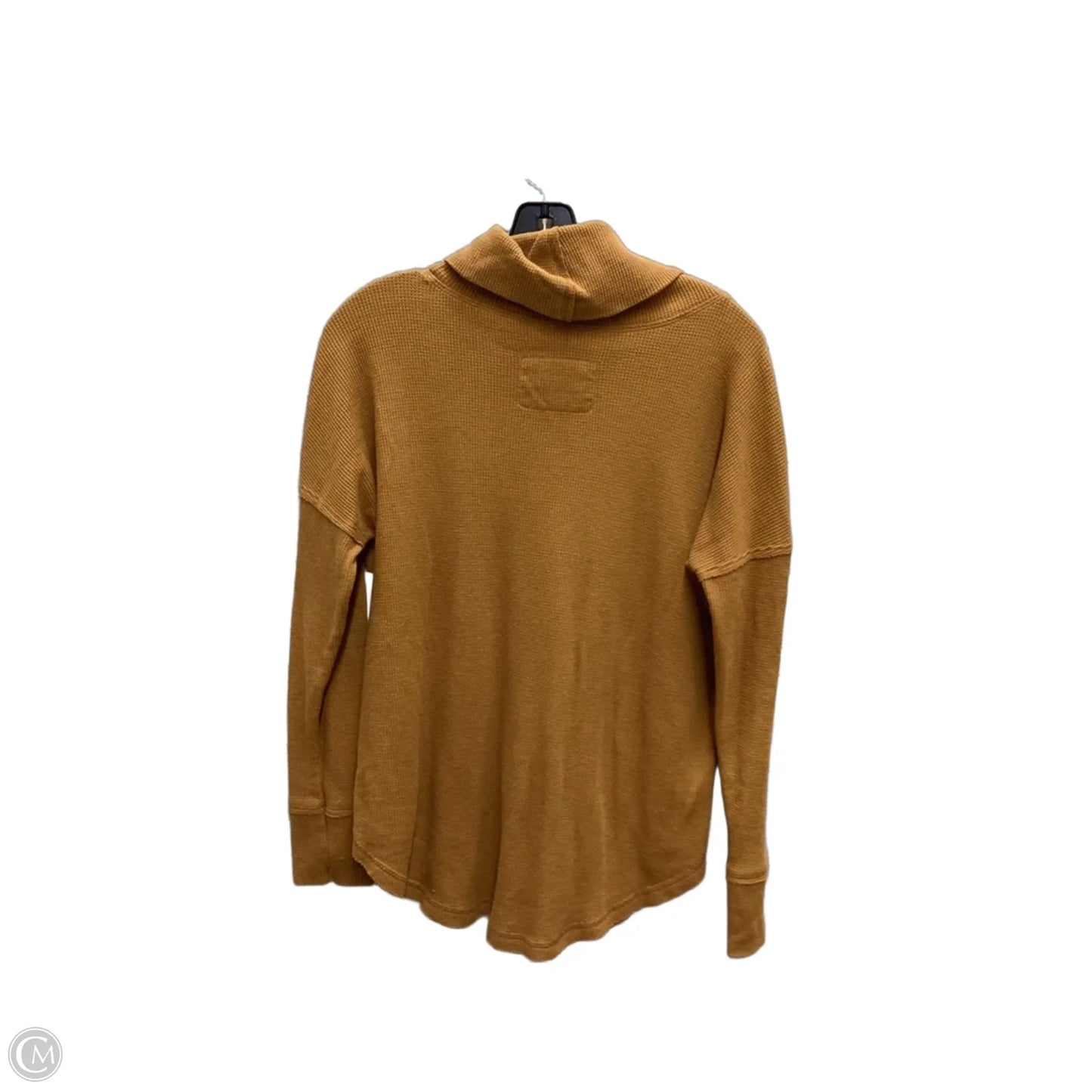 Top Long Sleeve Basic By Maeve In Orange, Size: M