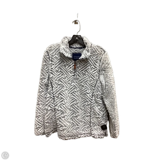 Top Long Sleeve By Simply Southern In Grey, Size: M