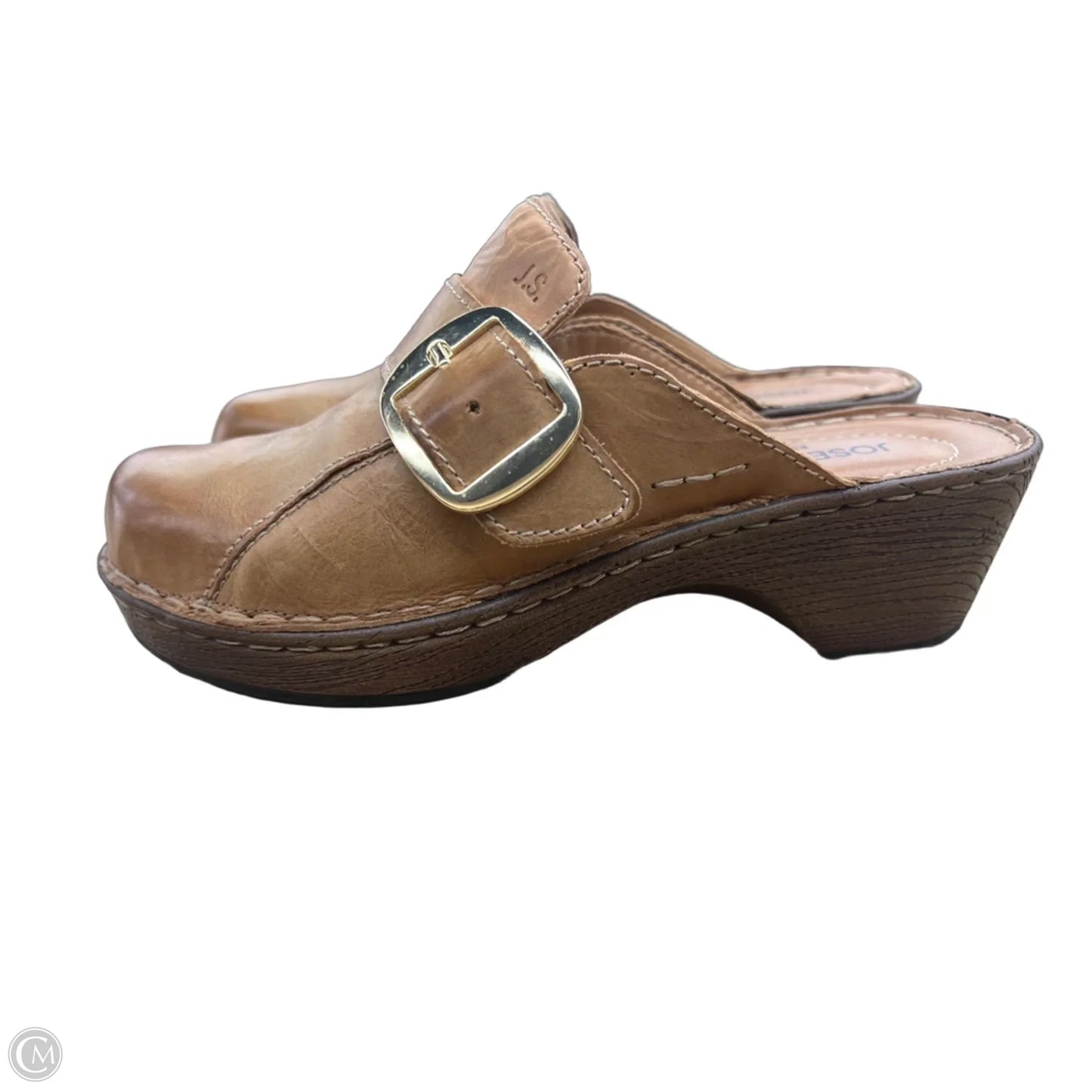 Shoes Heels Block By Josef Seibel In Tan, Size: 7.5
