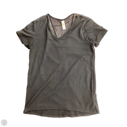 Athletic Top Short Sleeve By Lole In Black, Size: Xs