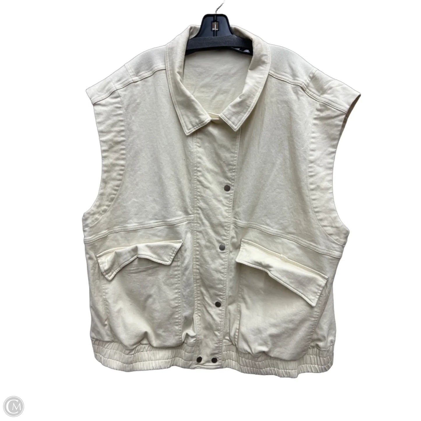 Vest Other By Davi & Dani In Cream, Size: 3x
