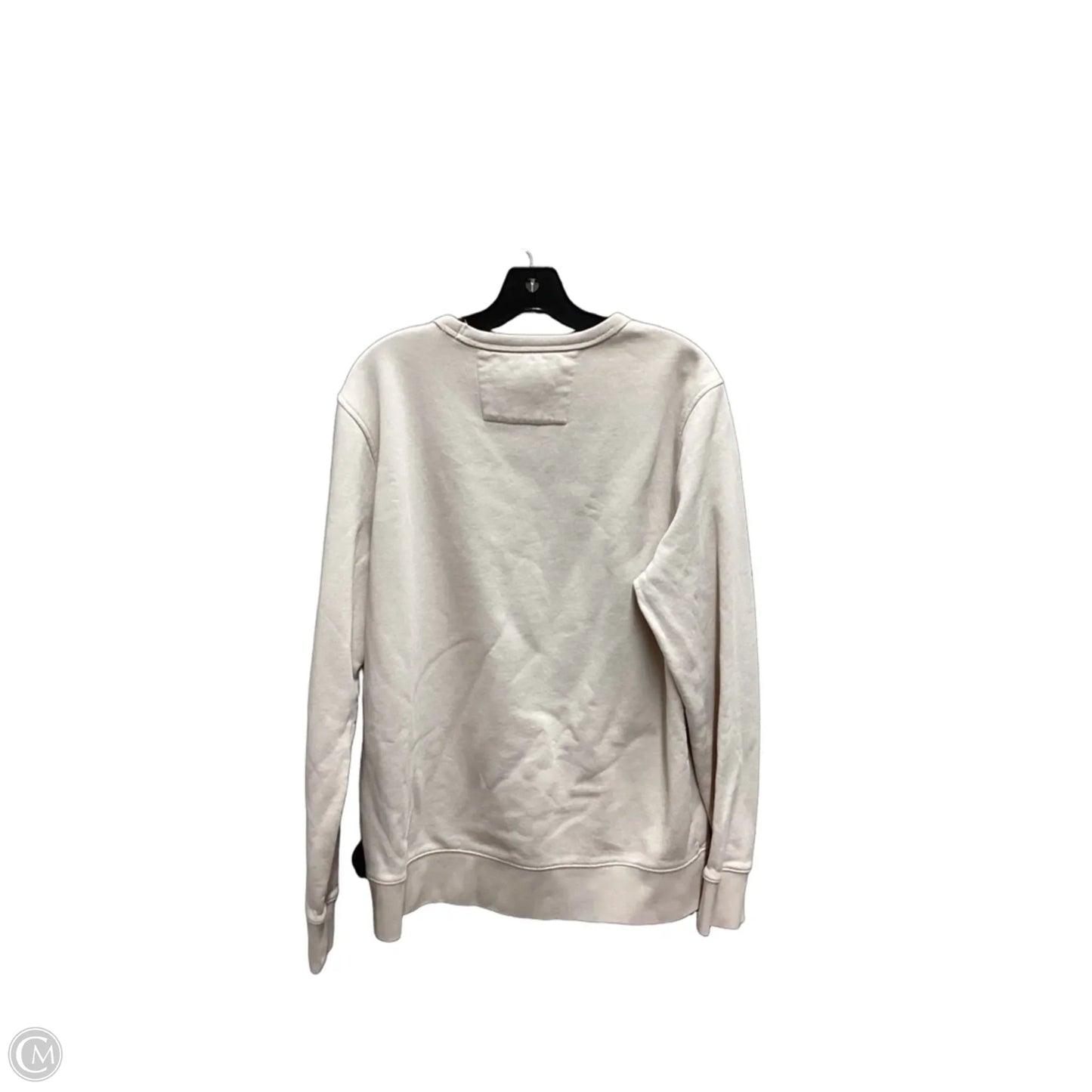 Sweatshirt Crewneck By Banana Republic In Beige, Size: L