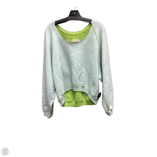 Sweatshirt Crewneck By We The Free In Green, Size: M