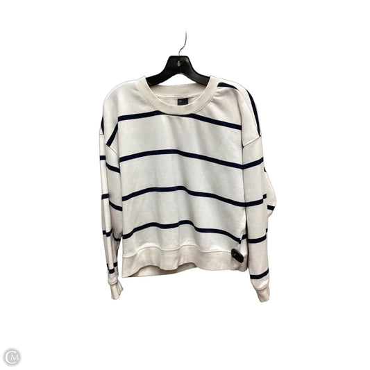Sweatshirt Crewneck By All In Motion In Striped Pattern, Size: M