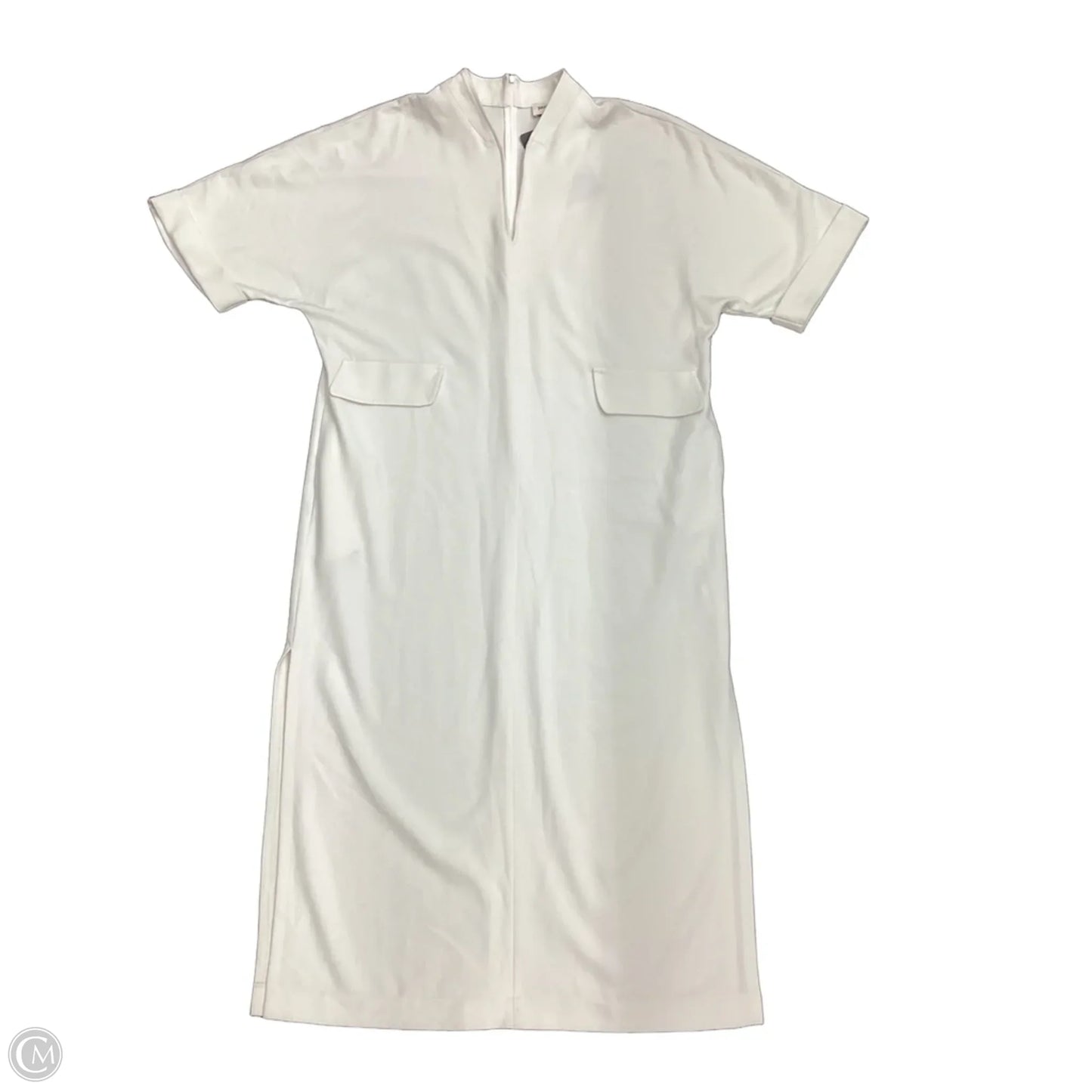 Dress Casual Maxi By Cmb In Cream, Size: Xxl