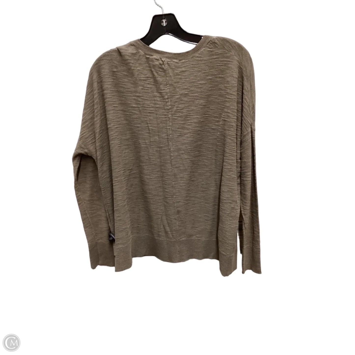 Top Long Sleeve By Clothes Mentor In Brown, Size: S