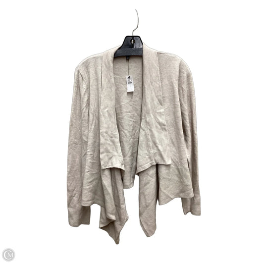 Sweater Cardigan By Talbots In Beige, Size: M
