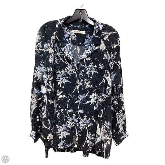 Top Long Sleeve By We The Free In Blue, Size: S
