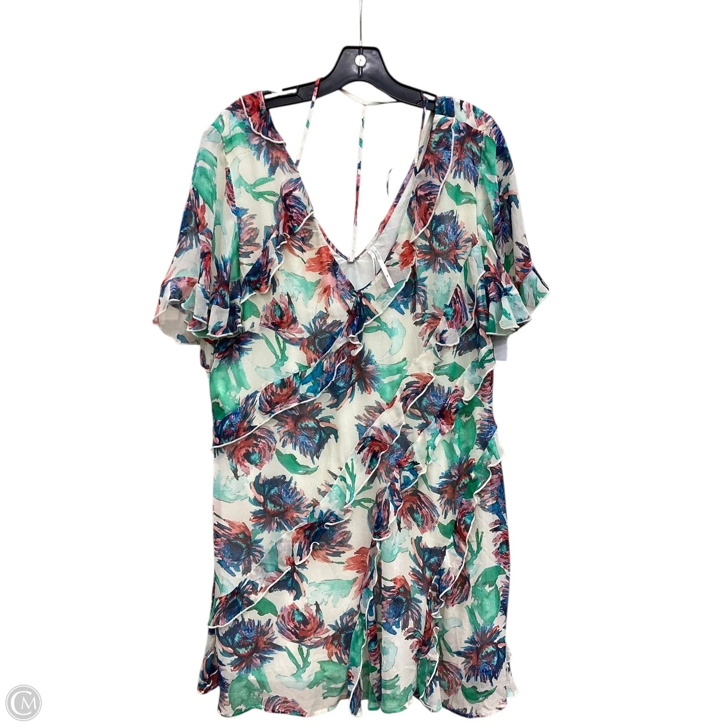 Dress Party Short By Anthropologie In Multi-colored, Size: Xl