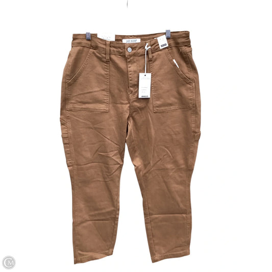 Jeans Skinny By Judy Blue In Brown, Size: 14