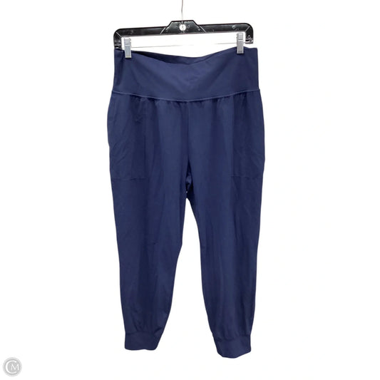 Athletic Pants By Athleta In Navy, Size: L
