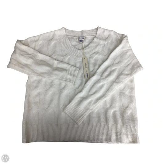 Sweater By She + Sky In White, Size: M